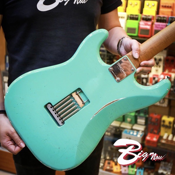 Xotic Xotic XSC-1 Sea Foam Green Heavy Aged #914R Xotic吉他 第 3 張圖片｜三峽吉他 / Bass