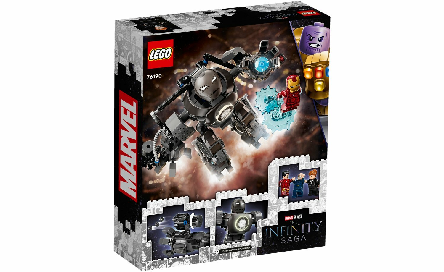 [飛米樂高積木磚賣店] LEGO 76190 Marvel-鋼鐵人鐵霸王