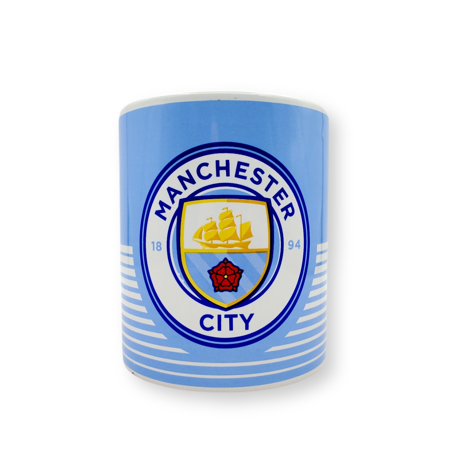 曼城圓紋會徽水杯