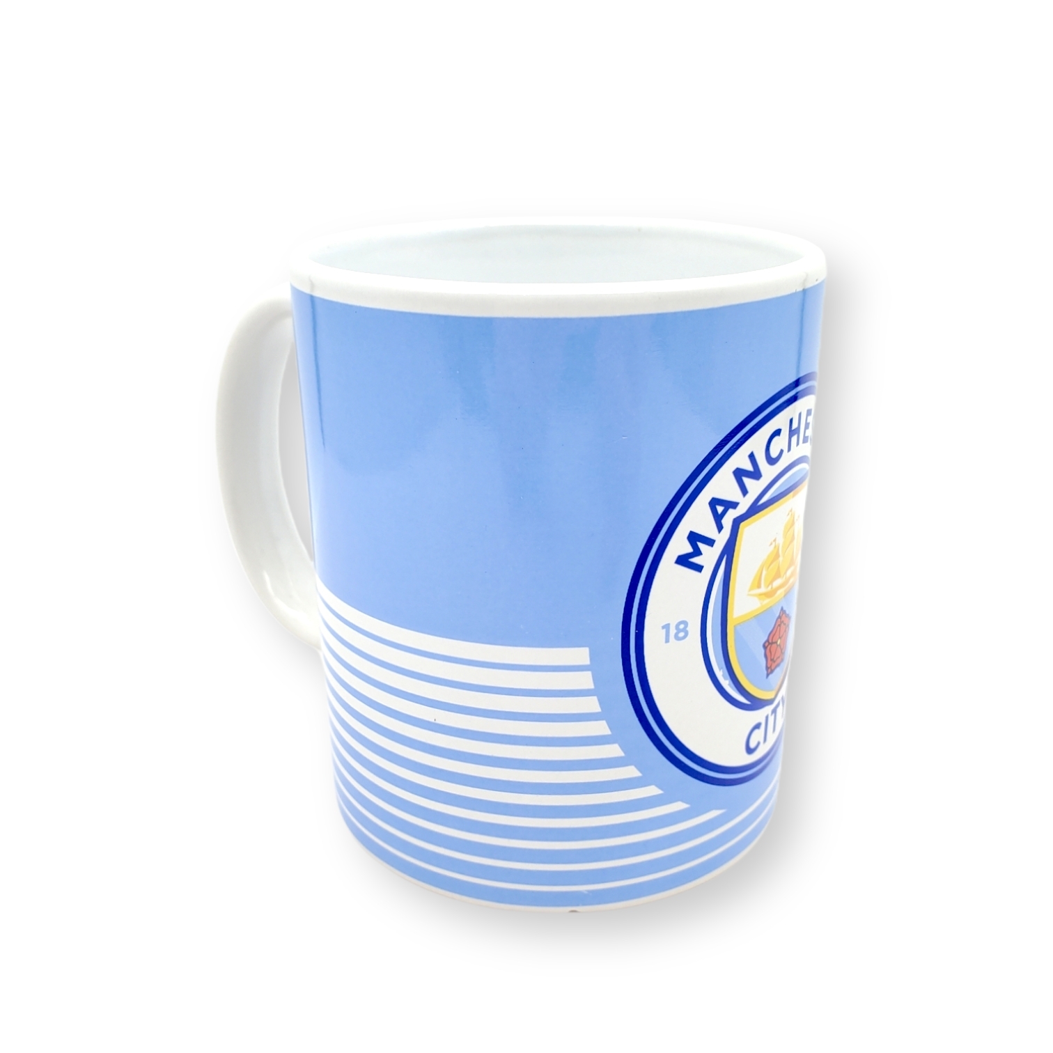 曼城圓紋會徽水杯