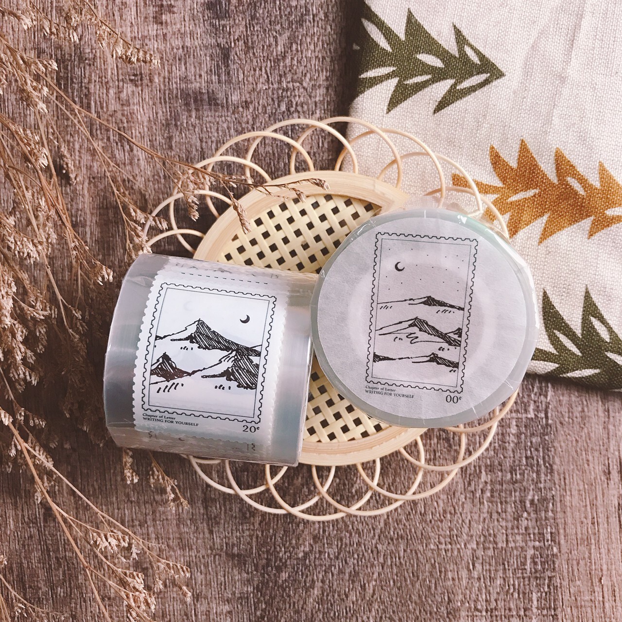 Lihaopaper｜森林郵票PET紙膠帶(32、33)