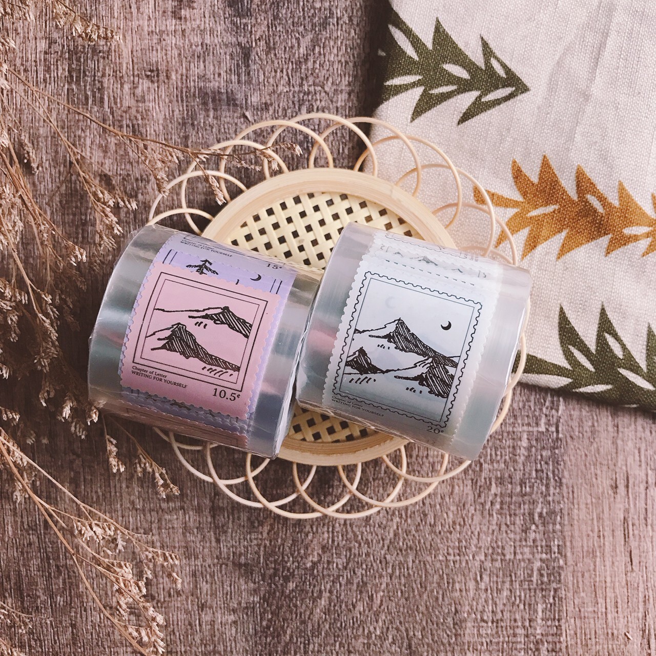 Lihaopaper｜森林郵票PET紙膠帶(32、33)