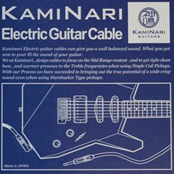 Kaminari 神鳴 Kaminari 神鳴 導線 Electric Guitar 電吉他 日本 高階手工導線 — 三峽吉他 / Bass