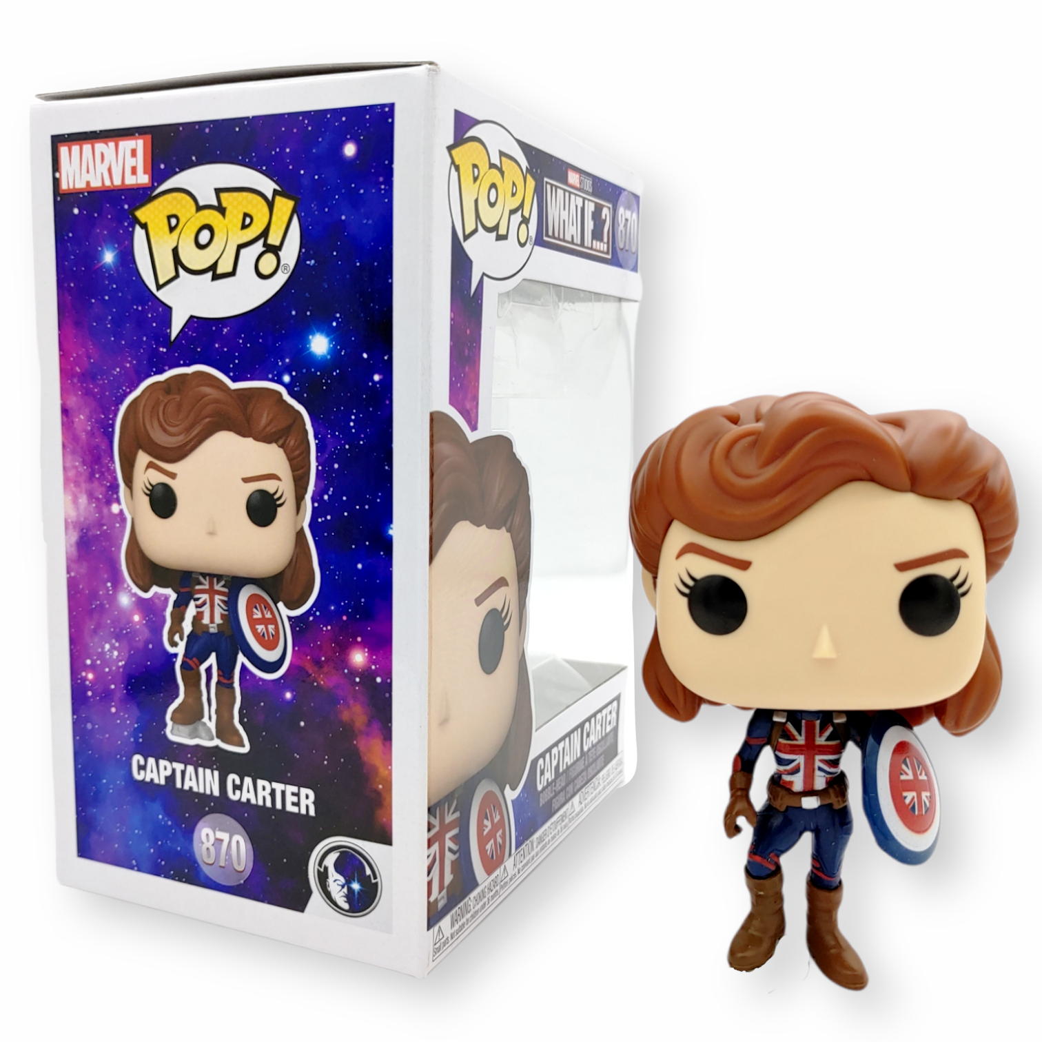 FUNKO POP<WHAT IF?>卡特隊長(站立)-NO.870