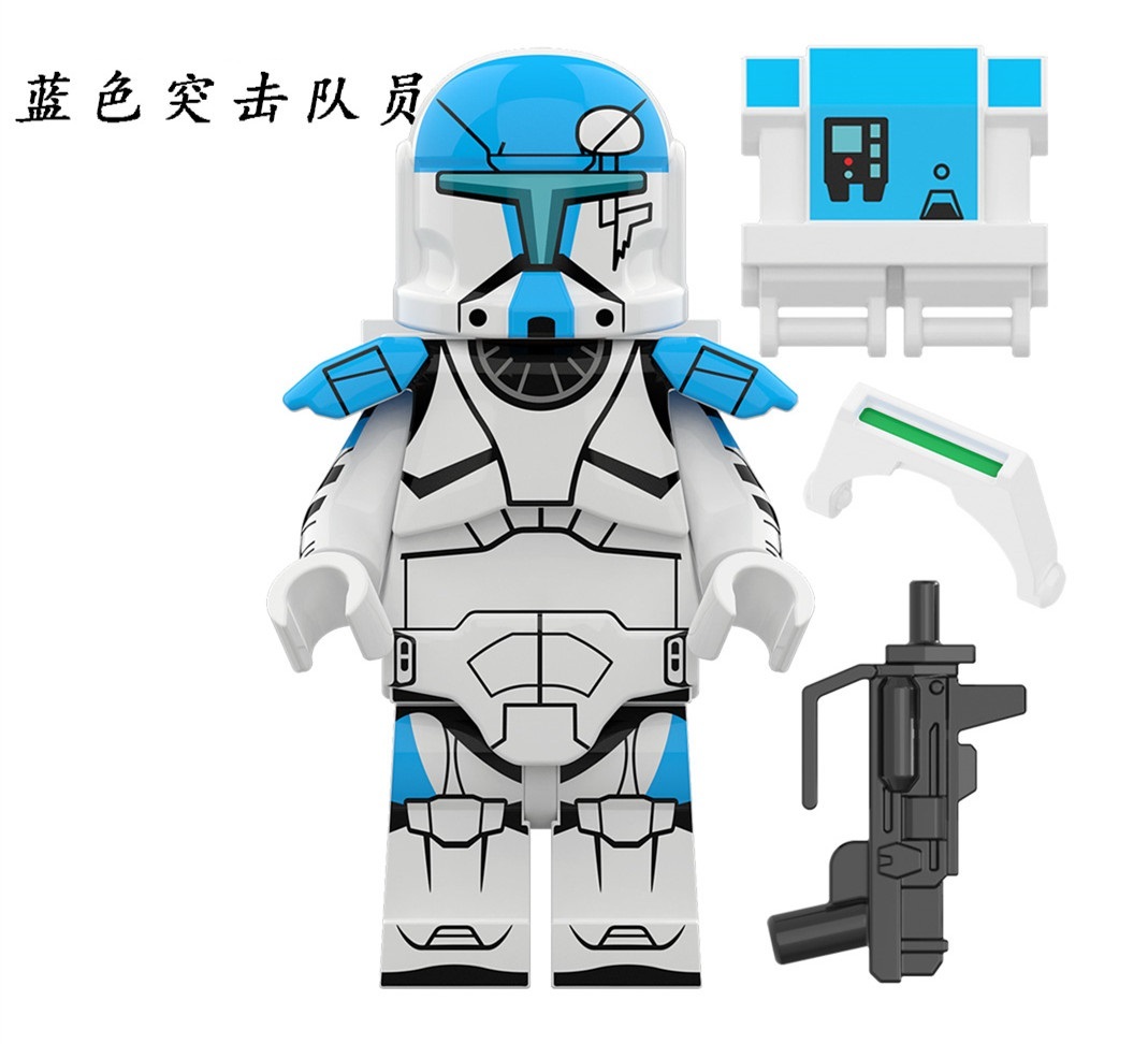Clone Commando Star Wars Custom Minifigures Minifigs Fit Lego XP372