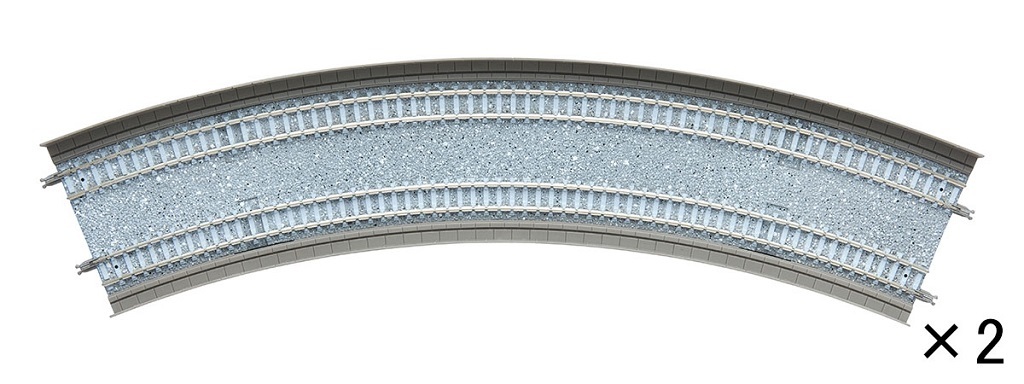 Tomix 1883 N規 DC465 428-45(F) 複線彎軌.2入