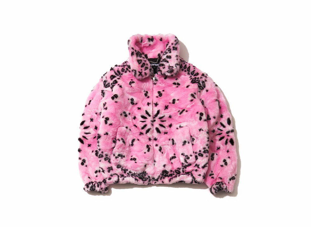 Supreme Bandana Faux Fur Bomber Jacket 變形蟲腰果花