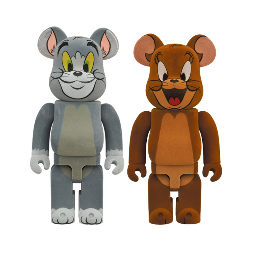 BE@RBRICK JERRY フロッキー Ver. 1000％（TOM AND JERRY） set