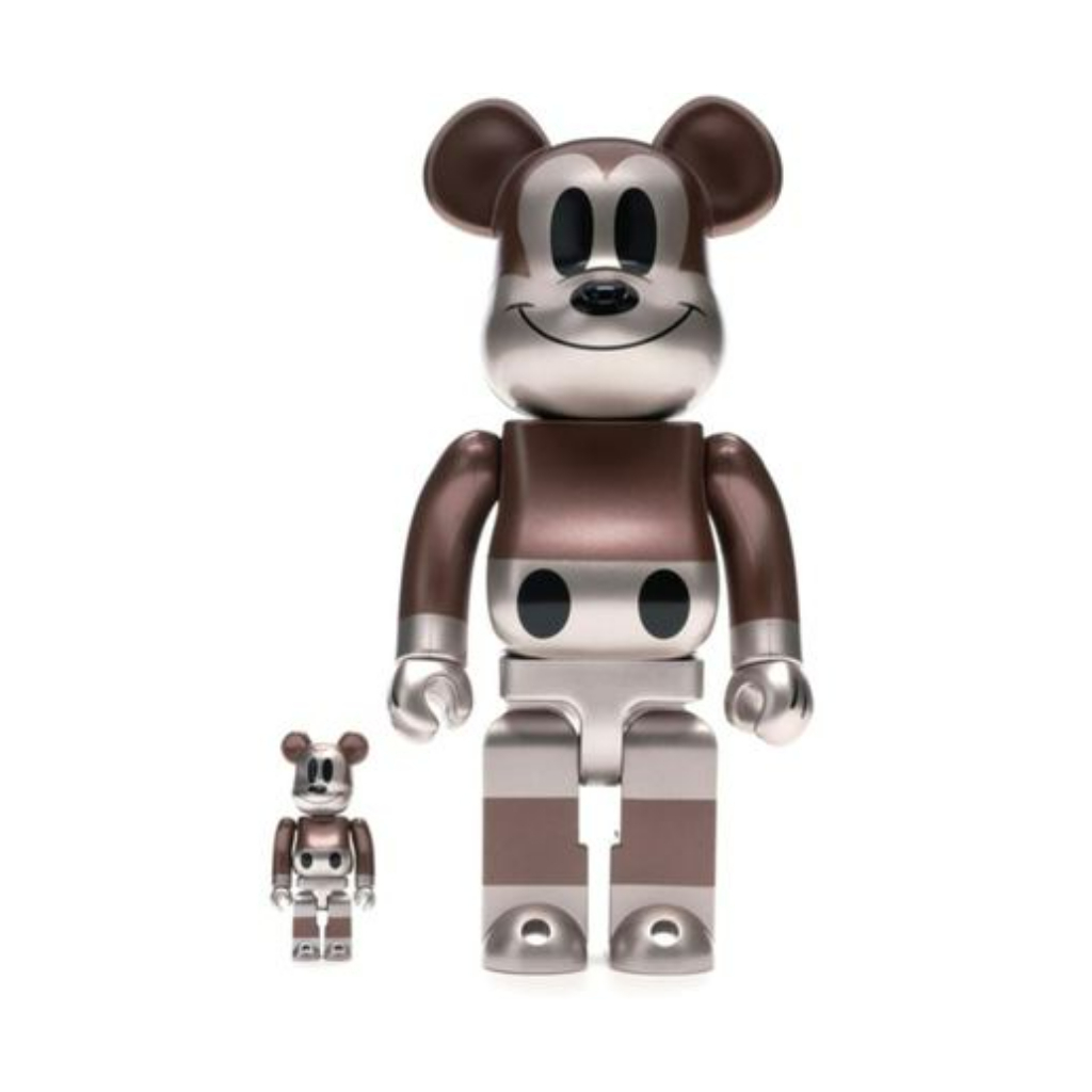 BE@RBRICK Mickey Mouse 90th UNDEFEATED 400% x 100%
