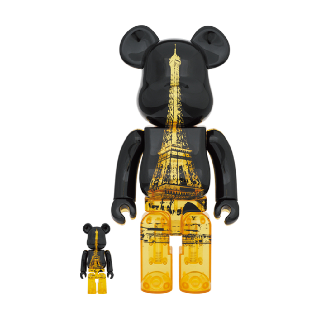 BE@RBRICK EIFFEL TOWER GOLDEN GOWN Ver. 100％ & 400％