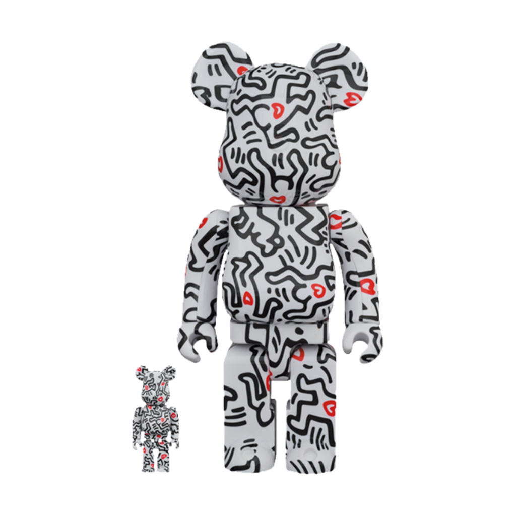 Be@rbrick Keith Haring #8 100% & 400%
