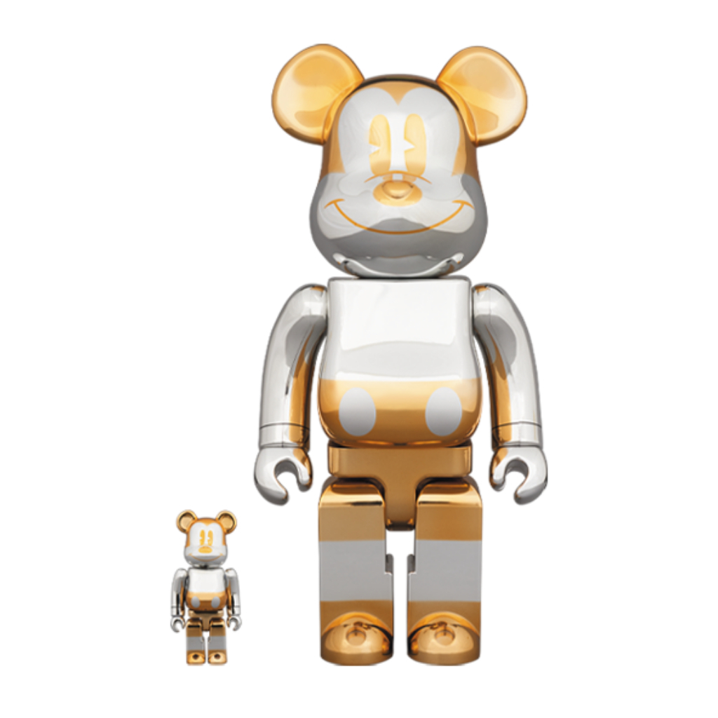 BE@RBRICK FUTURE MICKEY 100％ & 400％