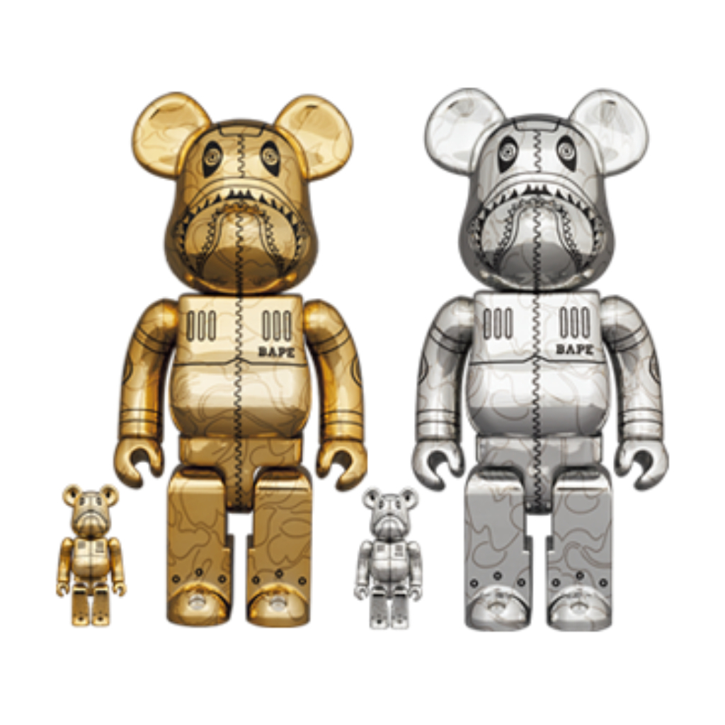 A BATHING APE® × HAJIME SORAYAMA 400% & 100% set