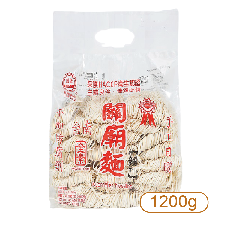 【義峰】關廟麵(細)  1200g
