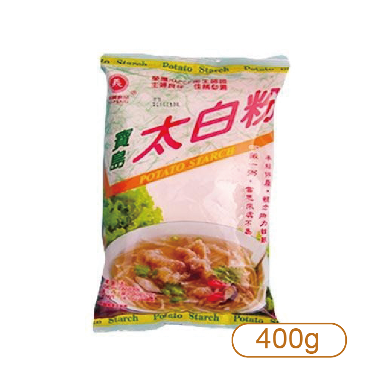 【義峰】寶島太白粉 400g