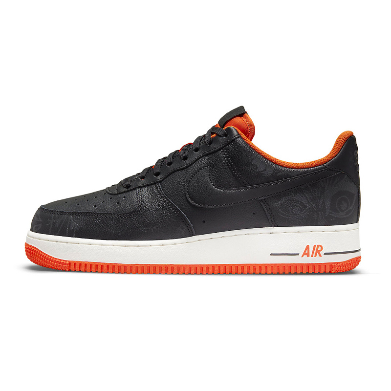 Nike Air Force 1 Low '' Halloween '' 萬聖節夜光反光黑橘男款DC