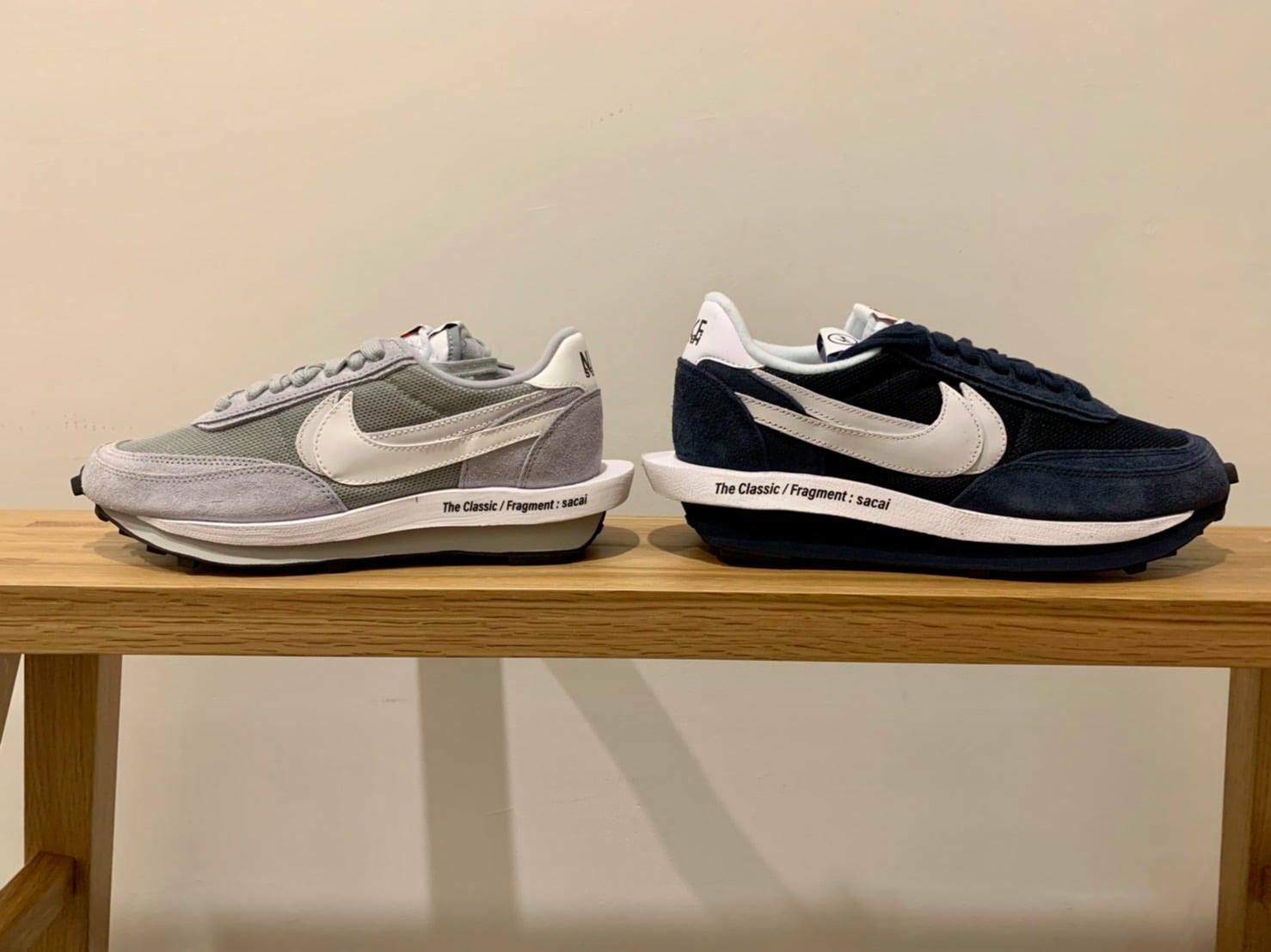 Sacai x Fragment x Nike LDWaffle  三方聯名
