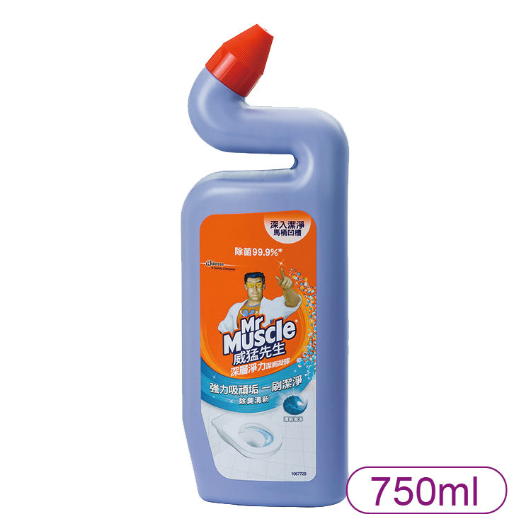 【莊臣】威猛先生 浴廁清潔劑-清新海洋750ml