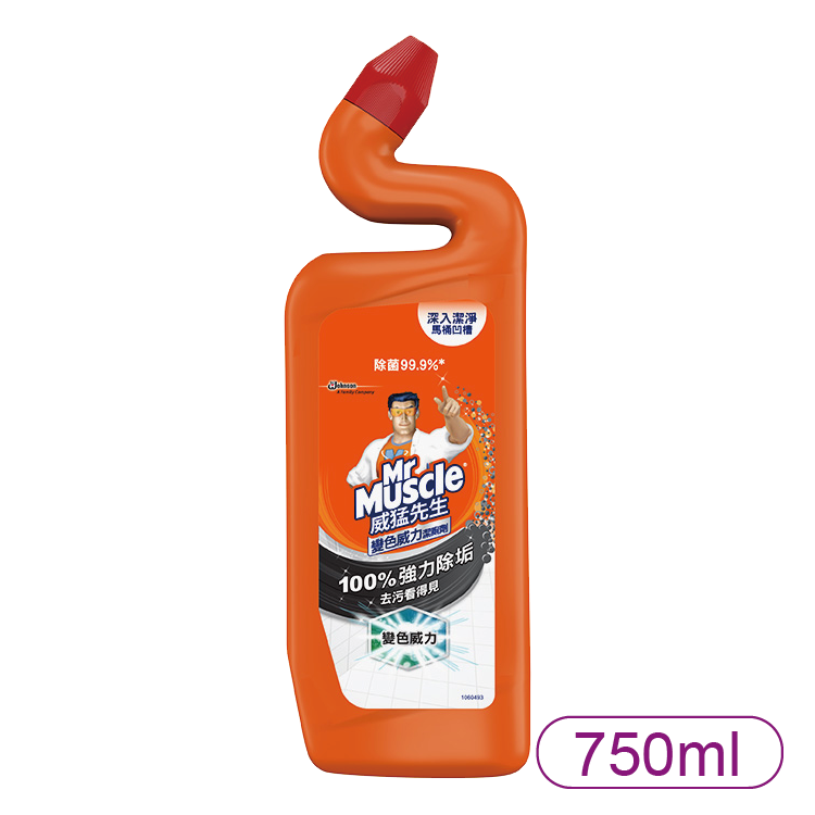 【莊臣】威猛先生浴廁變色威力750ml