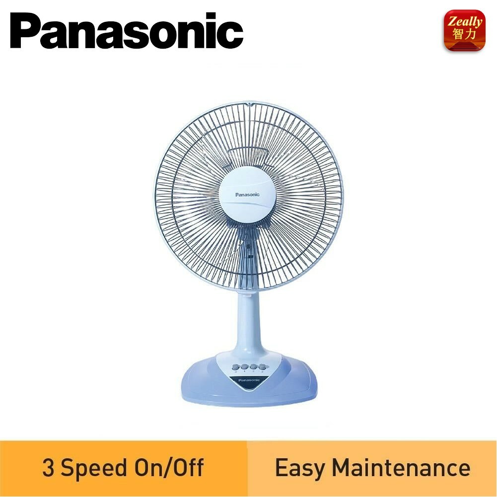 Panasonic 16inch Table Fan 3 Speed F Mn404 Aqua Blue Meadow Green Grape Purple 3 Color