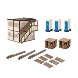 Tomytec 情景小物 051-3 N規 工事現場 A3