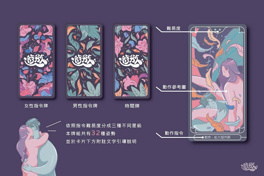 遊慾卡牌細節