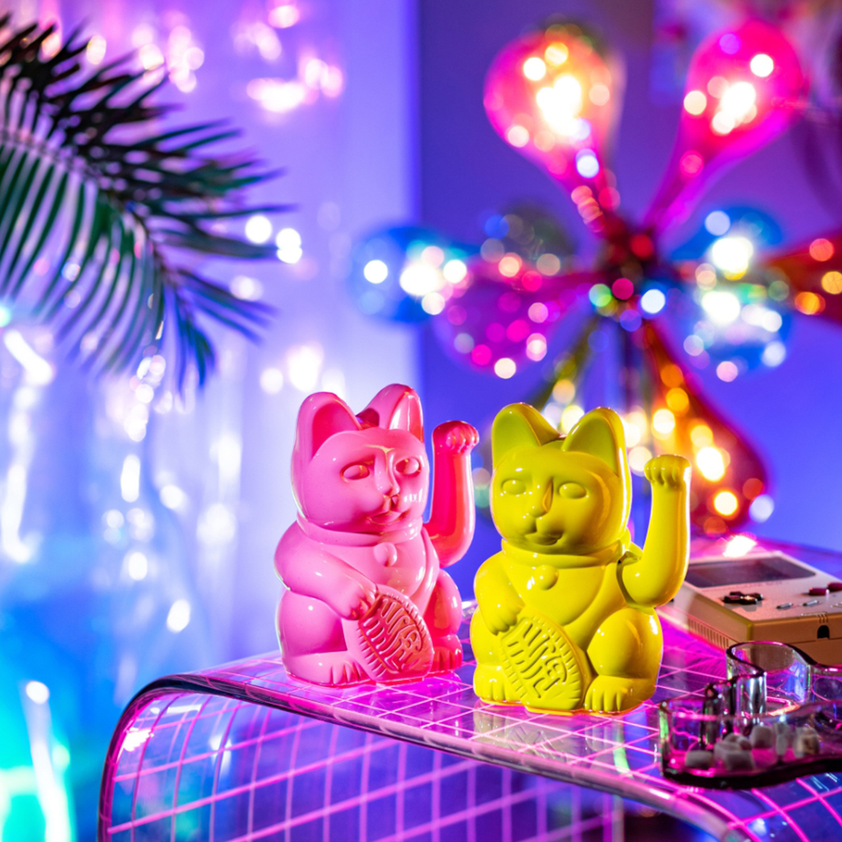 德國品牌DONKEY 幸運祈福 邁阿密特別版 亮面招財貓