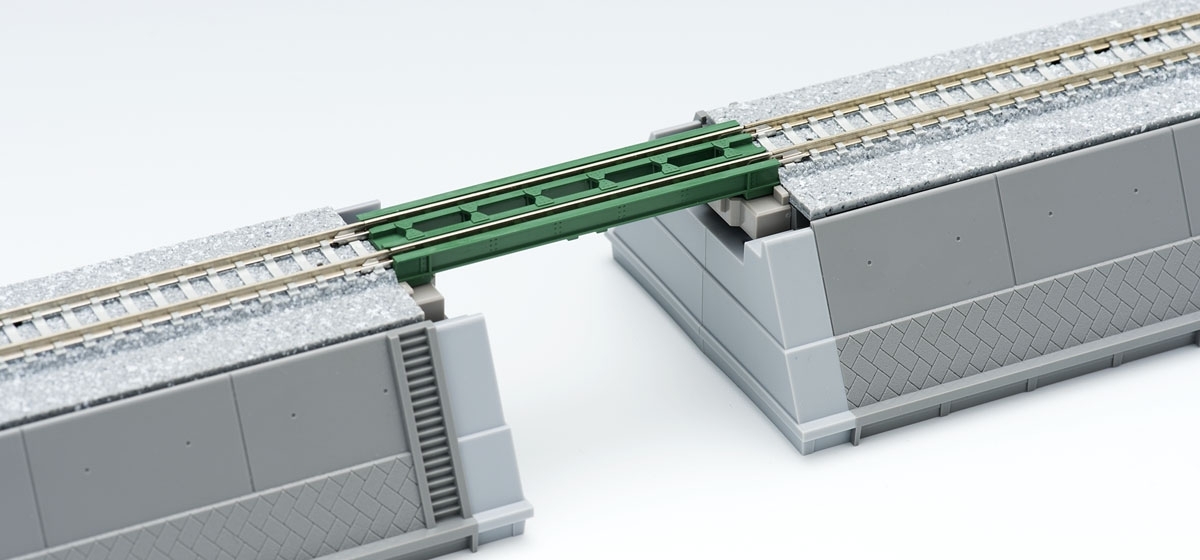 Tomix 3248 N規 橋梁 綠 2入