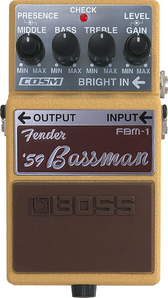 BOSS FBM-1 Fender '59 Bassman 音箱模擬效果器