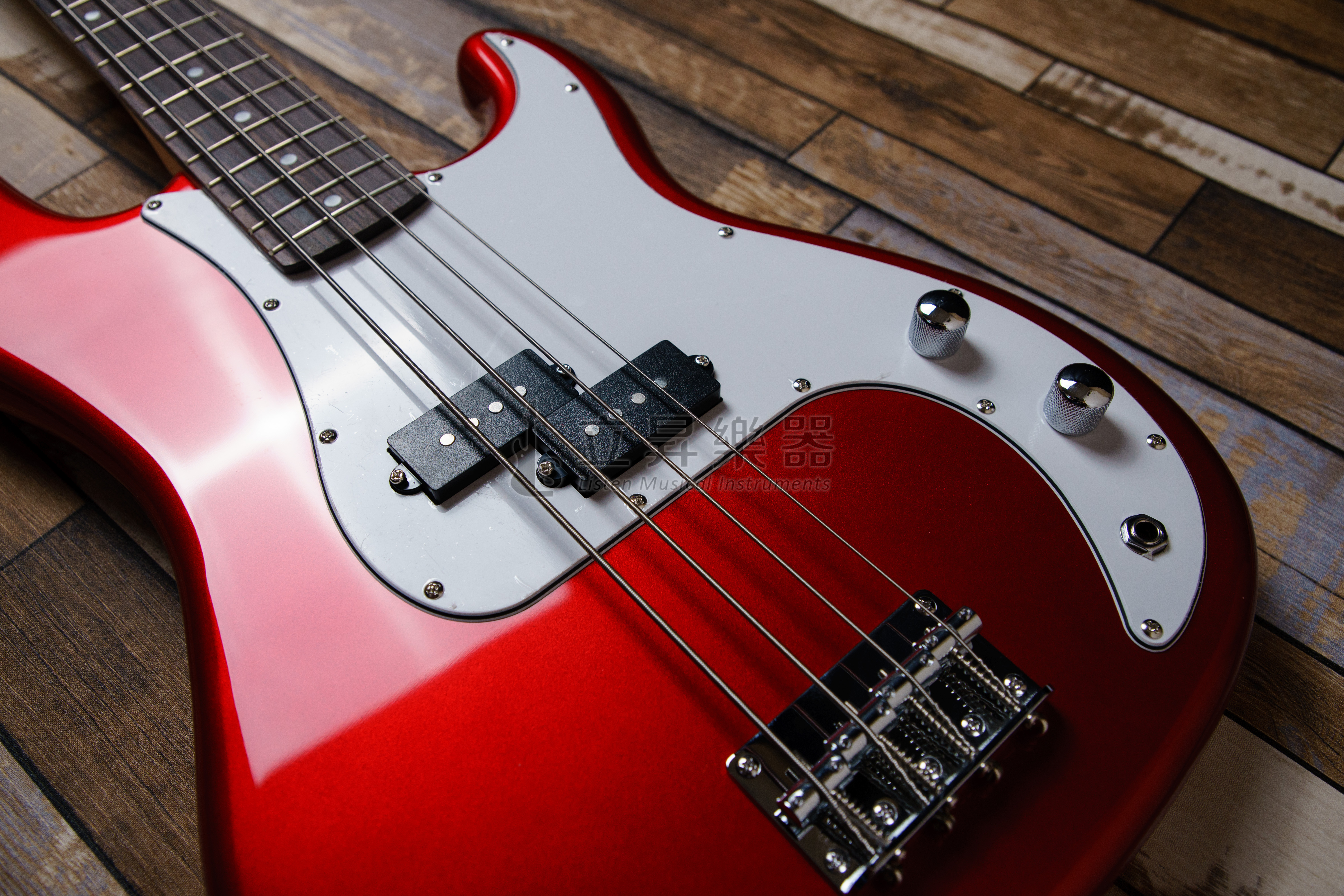 Check Save HB-001MRD P型 貝斯 金屬紅色 Bass HB001MRD