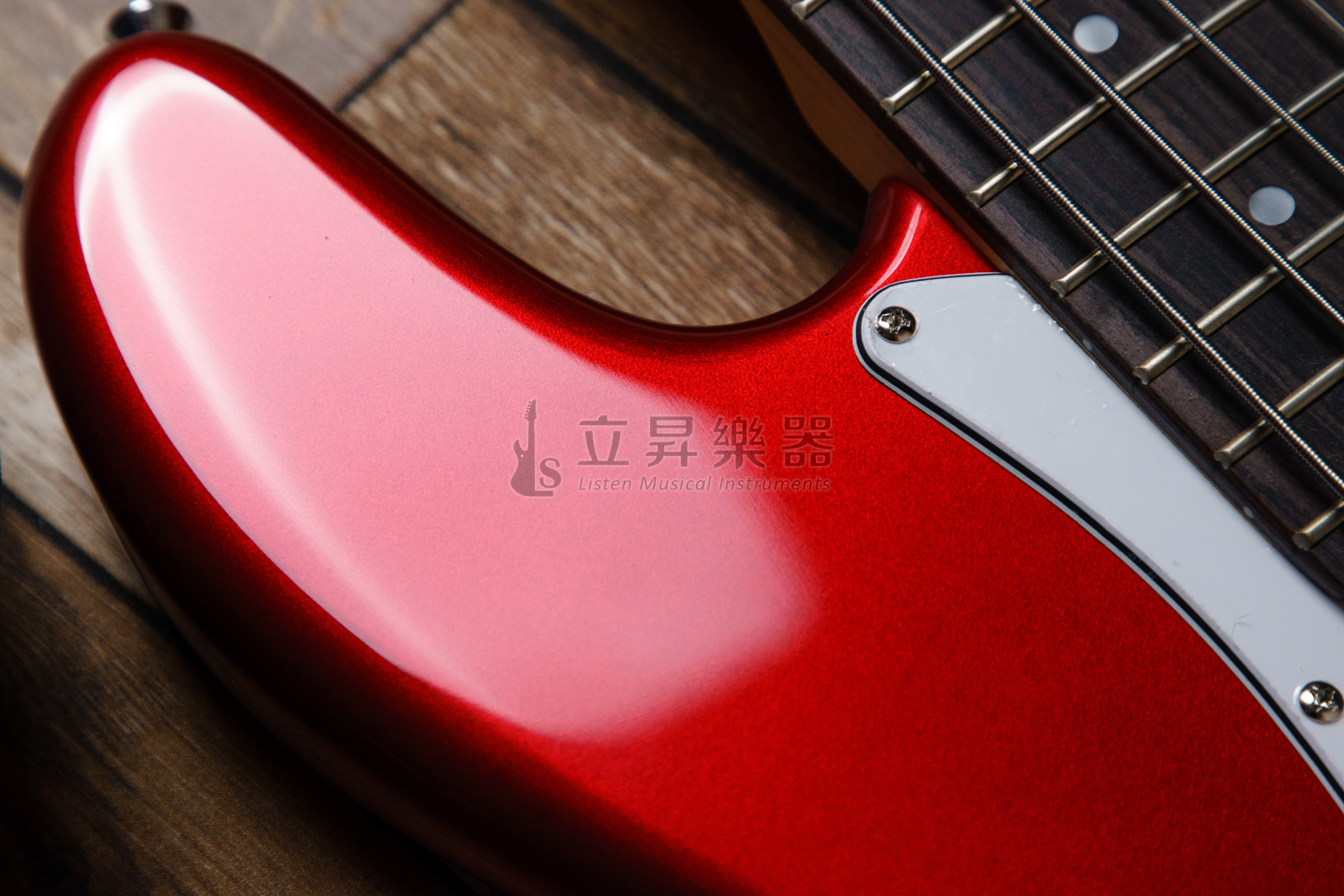 Check Save HB-001MRD P型 貝斯 金屬紅色 Bass HB001MRD 第 5 張圖片｜三峽吉他 / Bass