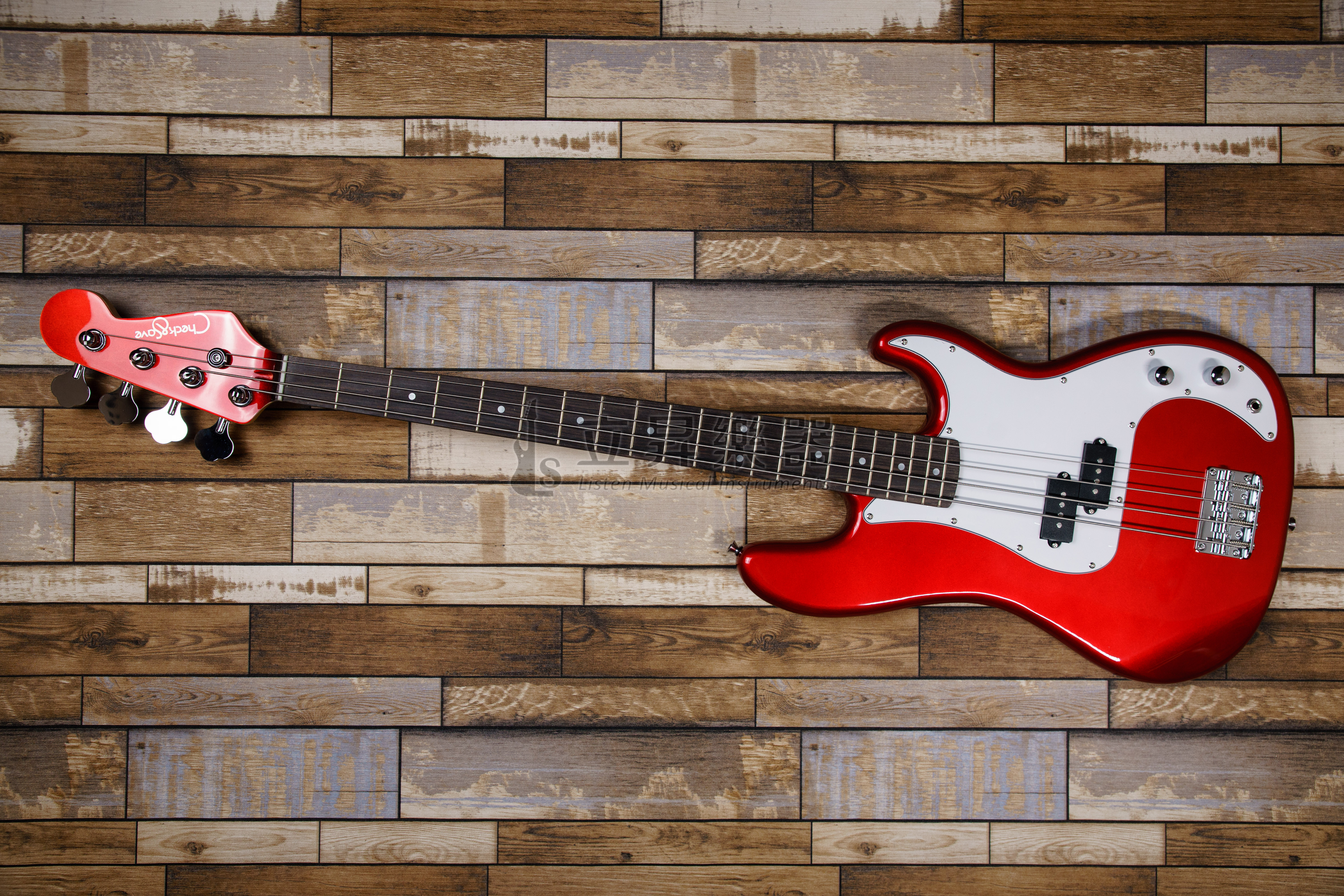 Check Save HB-001MRD P型 貝斯 金屬紅色 Bass HB001MRD