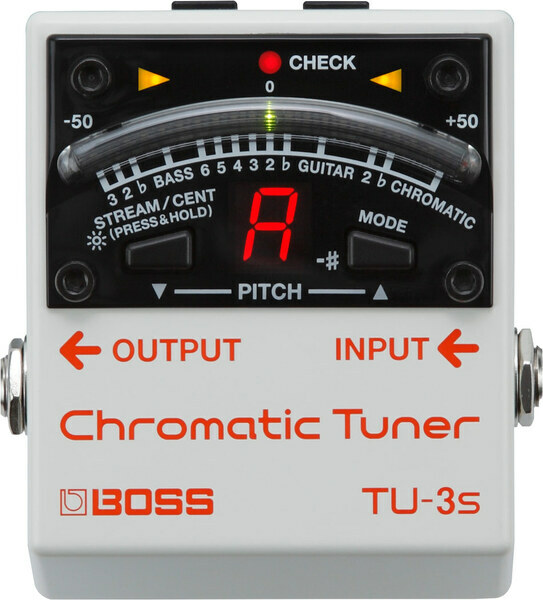 BOSS TU-3S Chromatic Tuner 半音階調音器