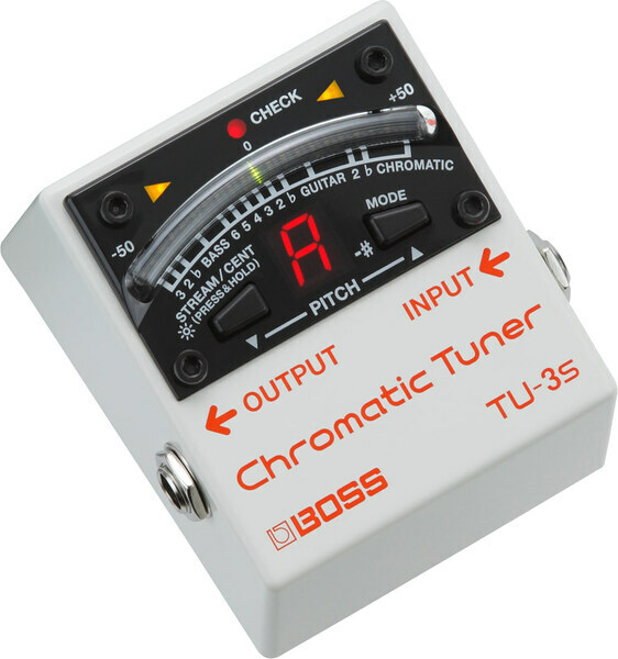 BOSS TU-3S Chromatic Tuner 半音階調音器
