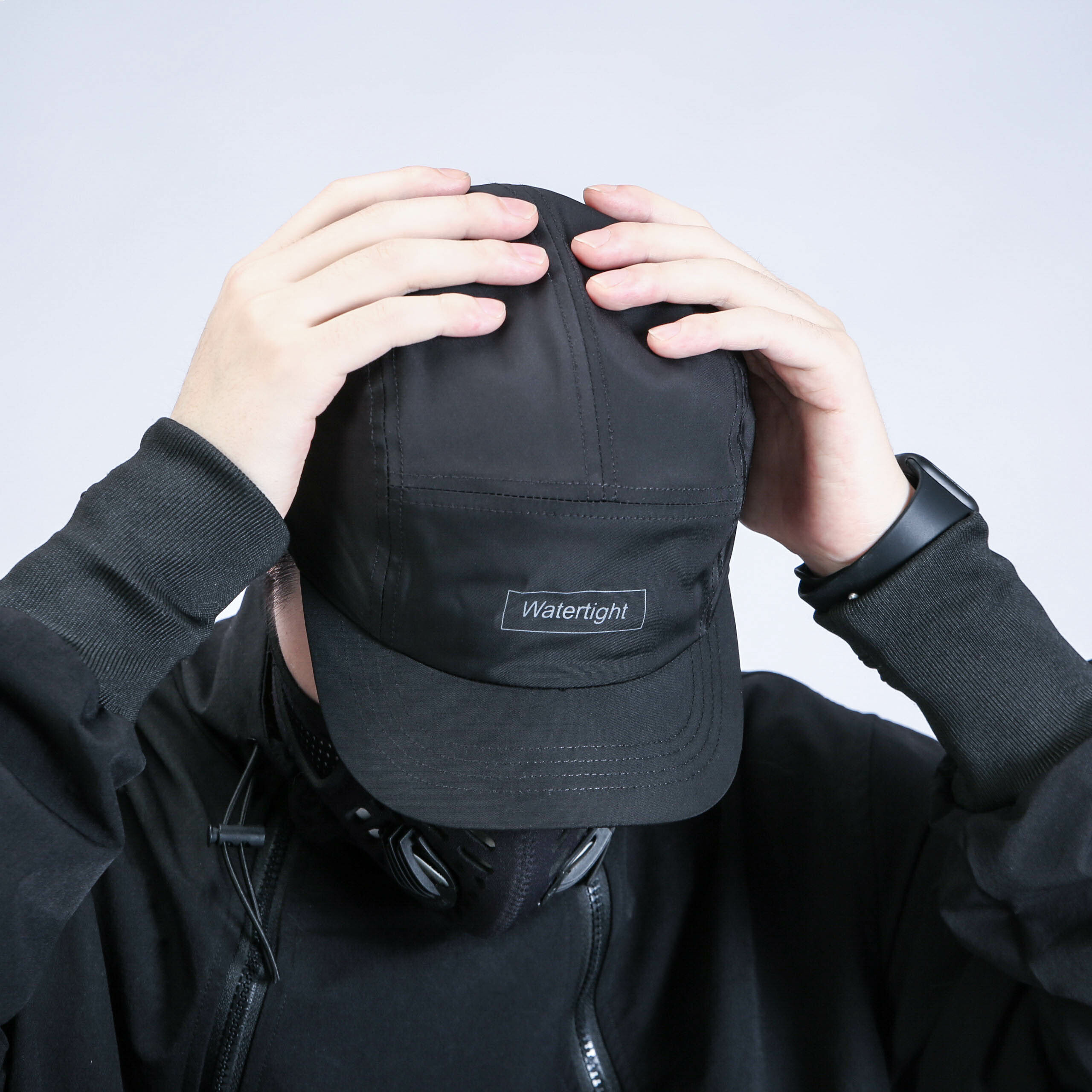 機能風速乾防水五分帽