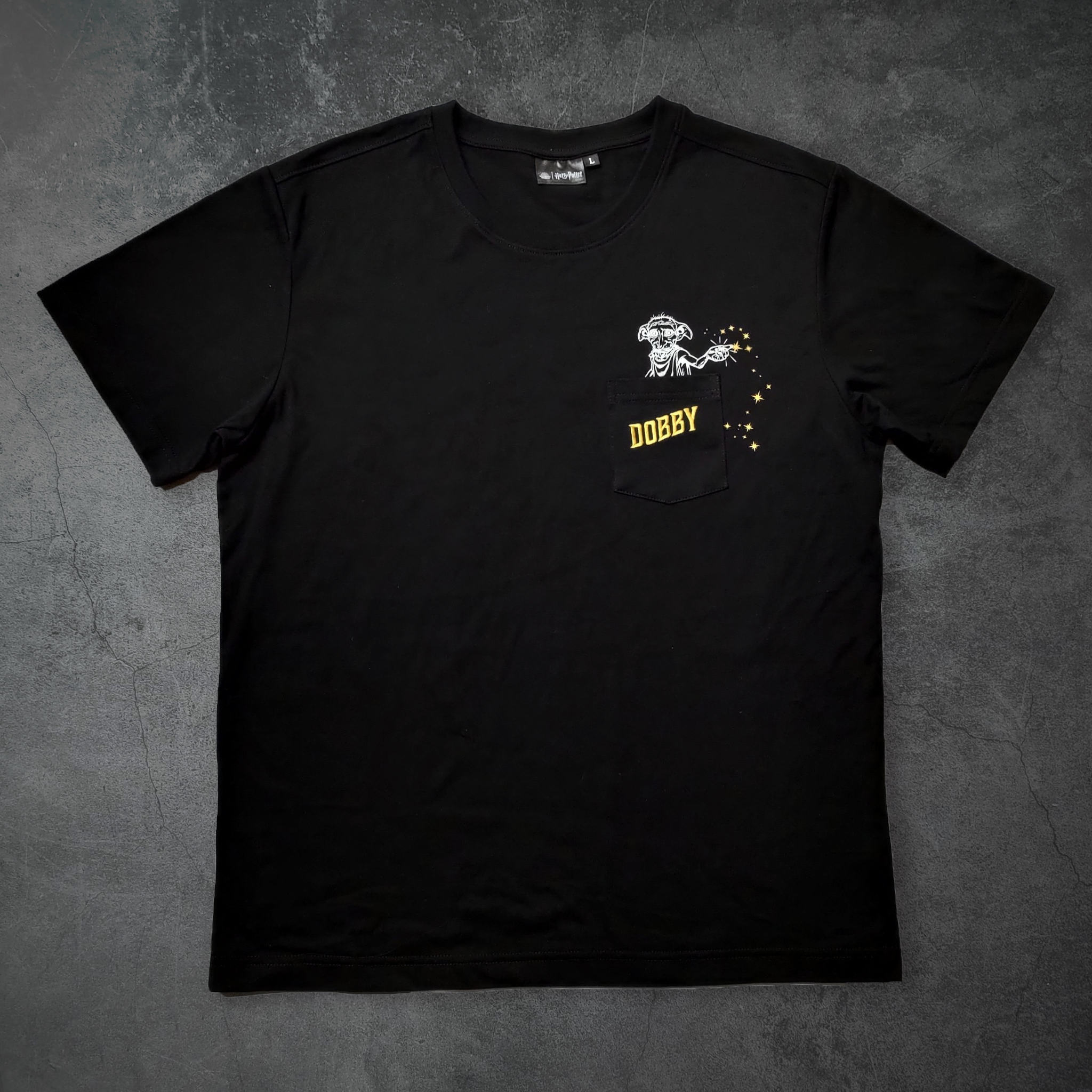 哈利波特-短袖T-shirt-多比口袋