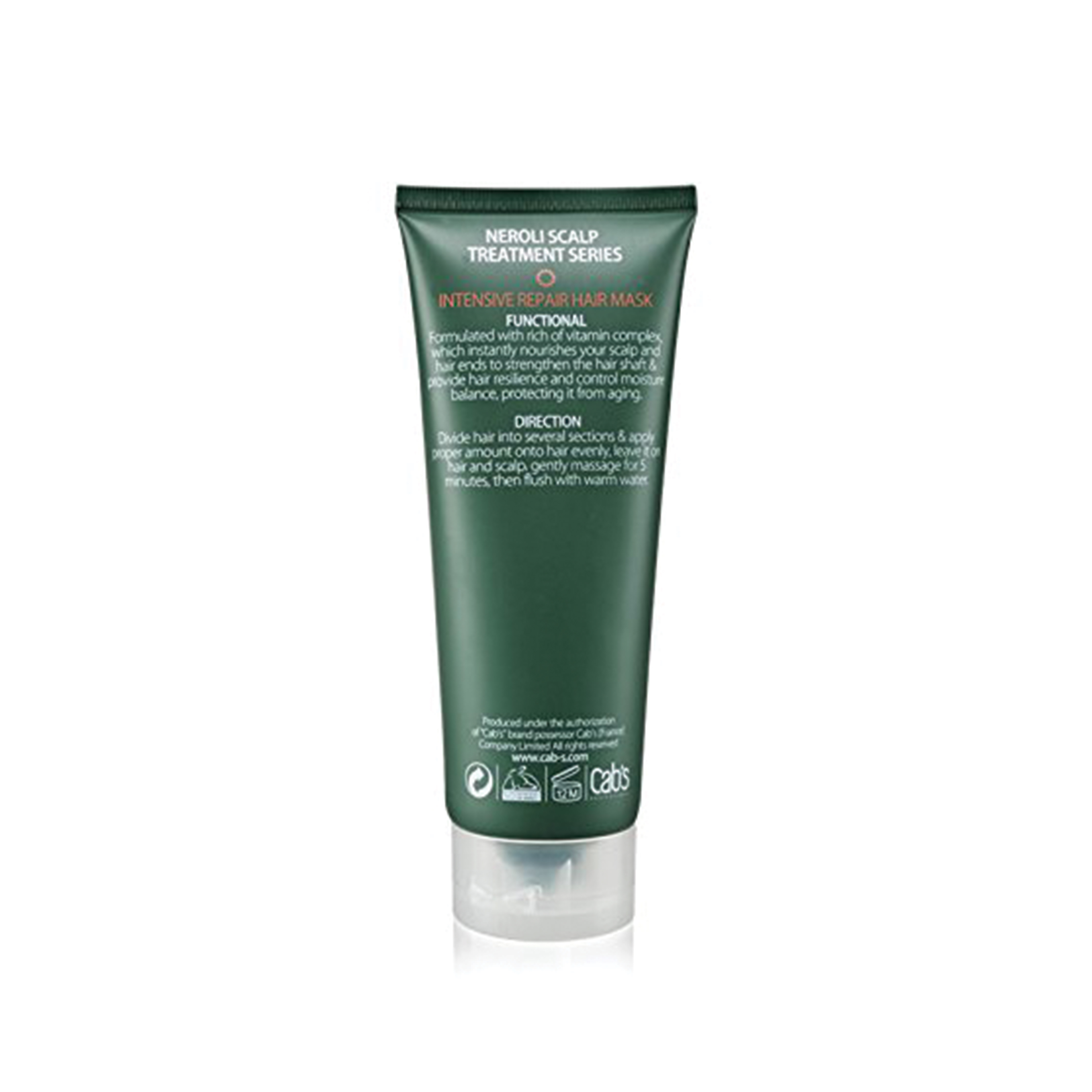 Cab’s Neroli Scalp Treatment Series Intense Repair Hair Mask 200ml