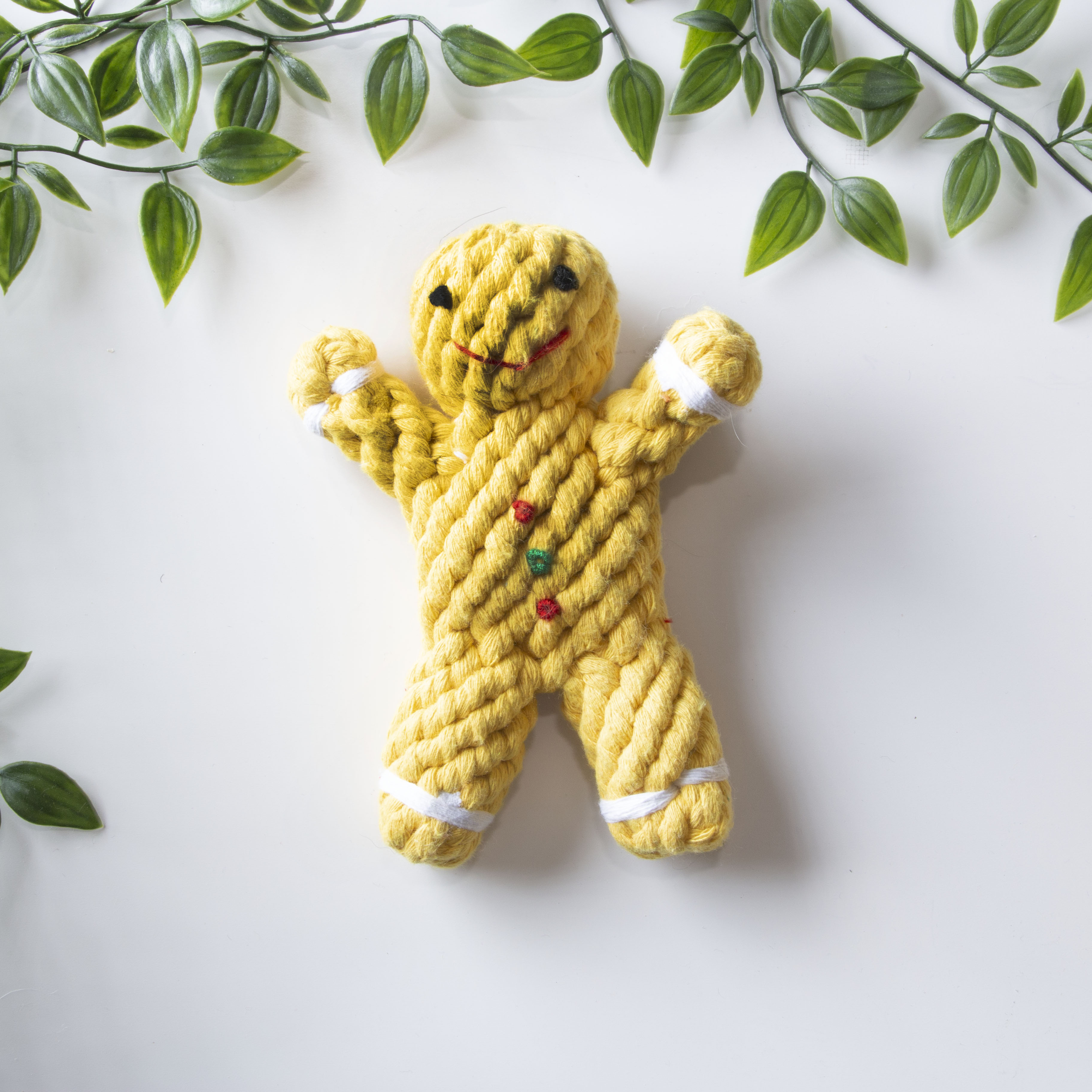 編織繩玩具｜薑餅人 - 毛孩食務所