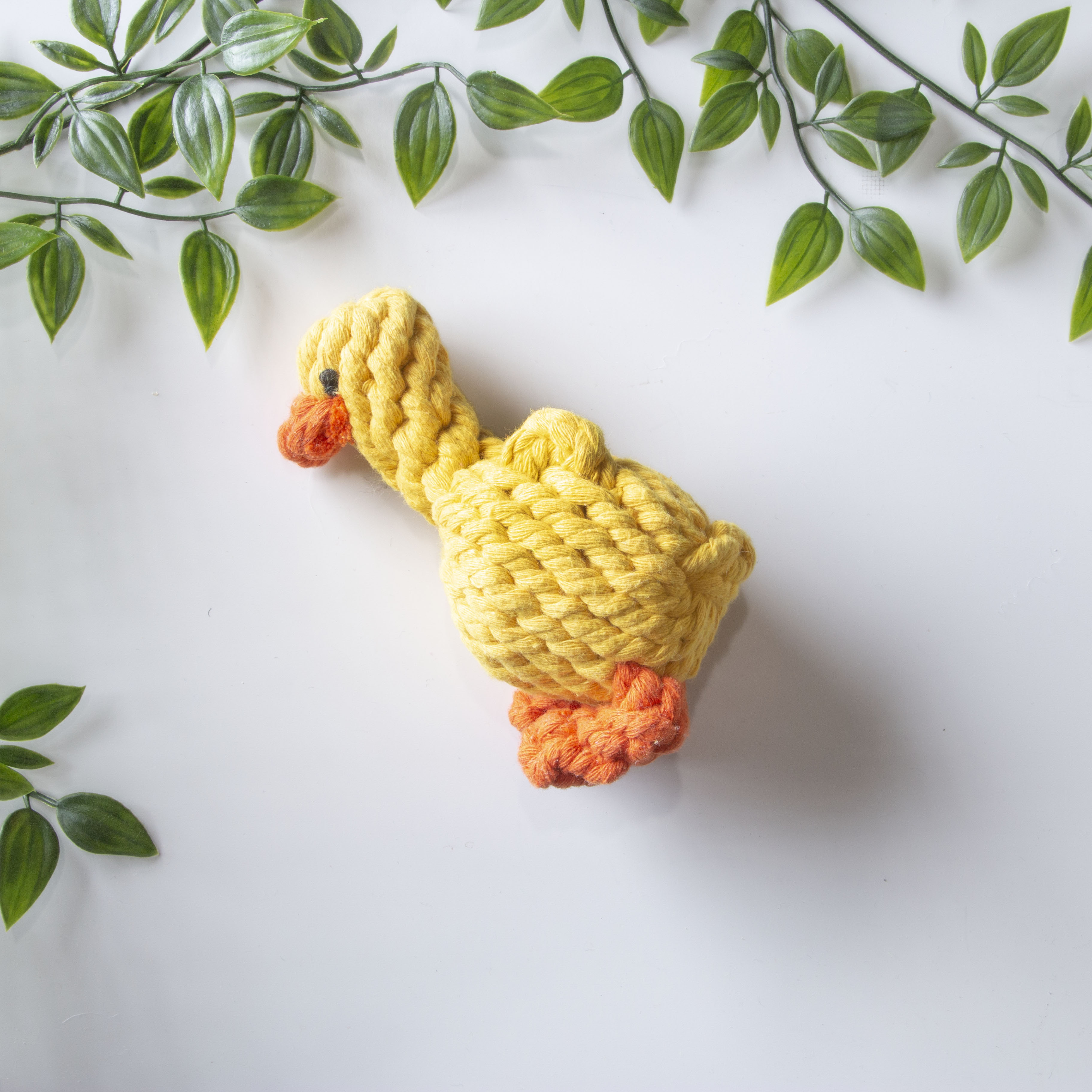 編織繩玩具｜小鴨 - 毛孩食務所