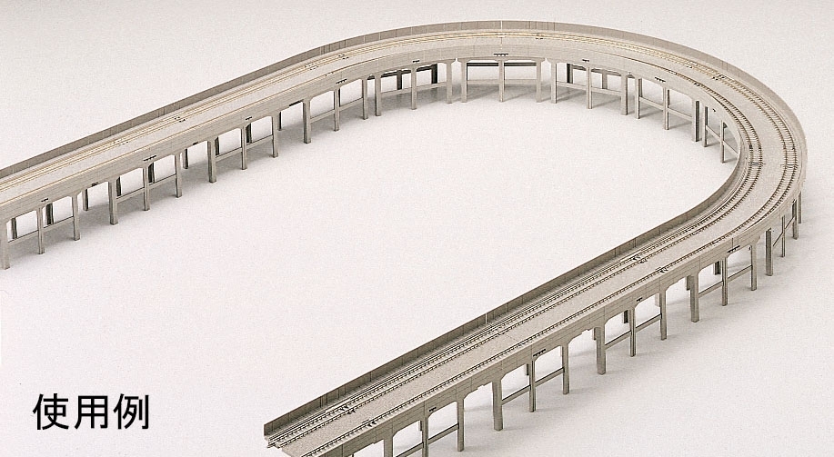 Tomix 3047 N規 小型 複線高架橋腳 4入