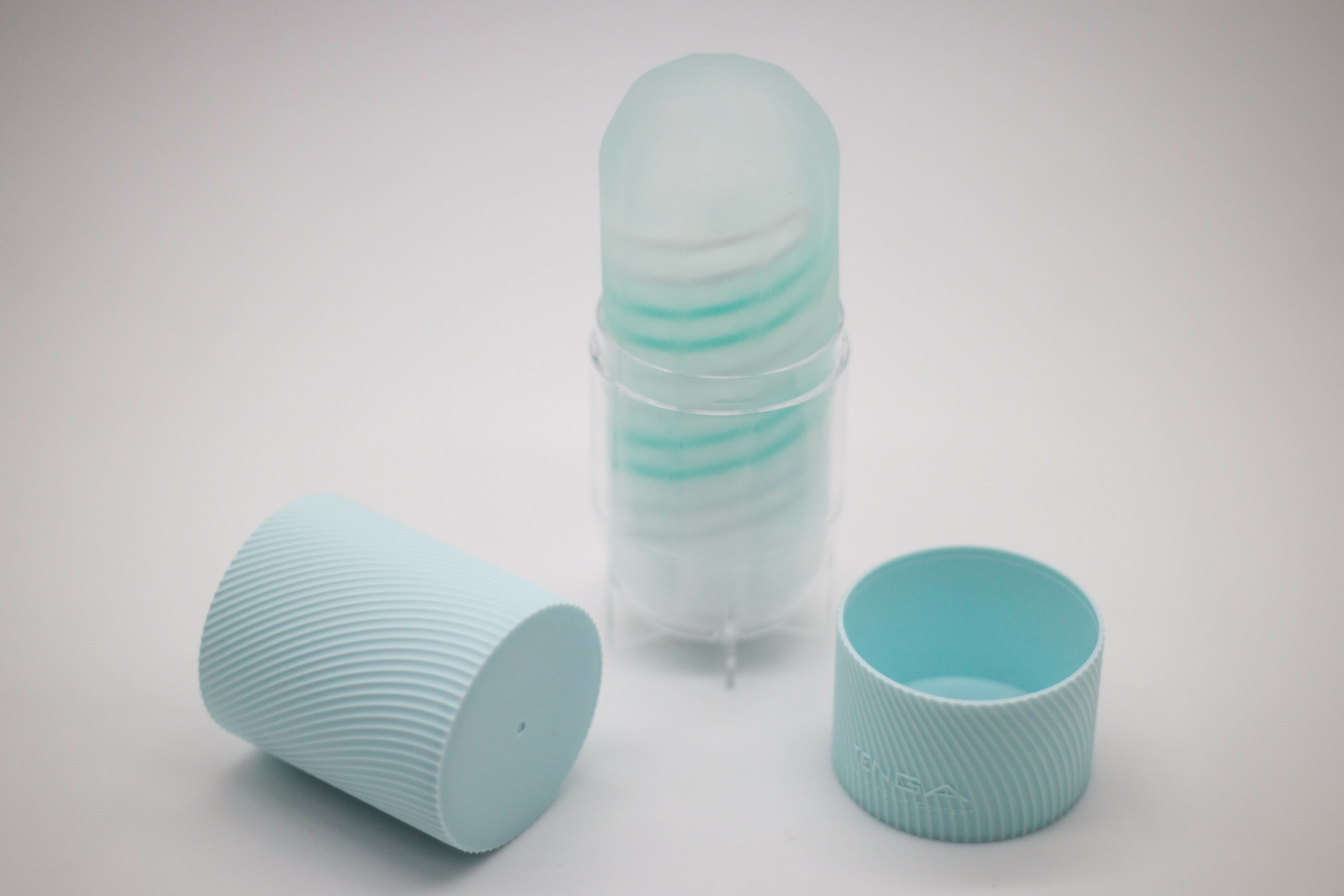 Dr.情趣spinner開箱文「tenga spinner SOFT柔嫩限量版｜04迴旋梯」瀝水架