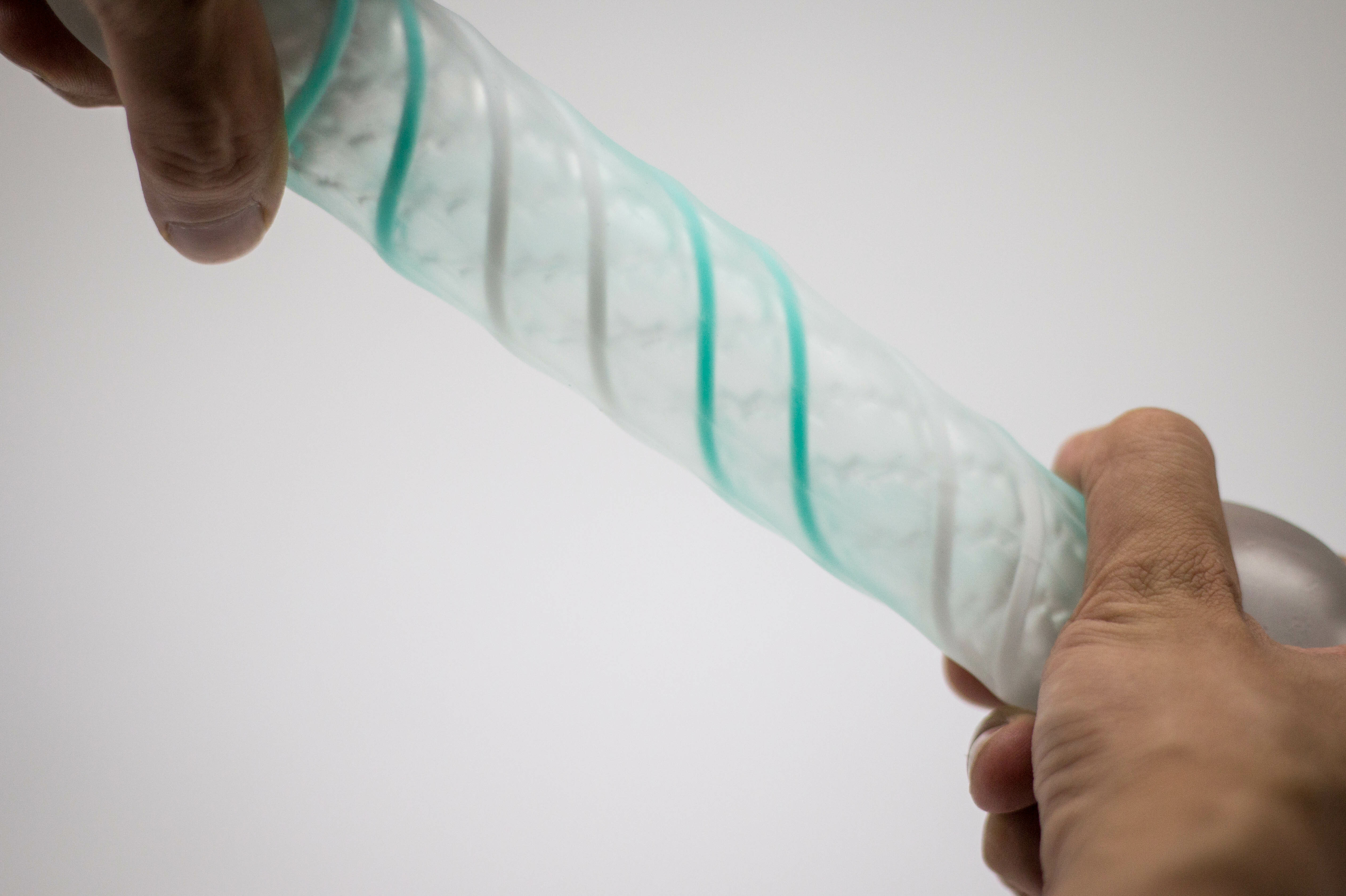 Dr.情趣spinner開箱文「tenga spinner SOFT柔嫩限量版｜04迴旋梯」高延展性