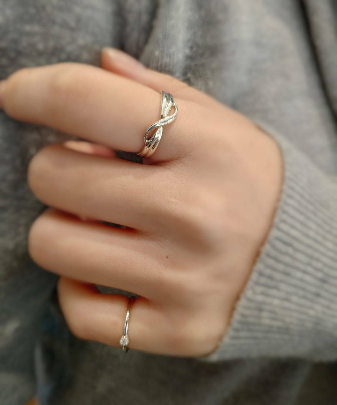 幸福感動 純銀戒指