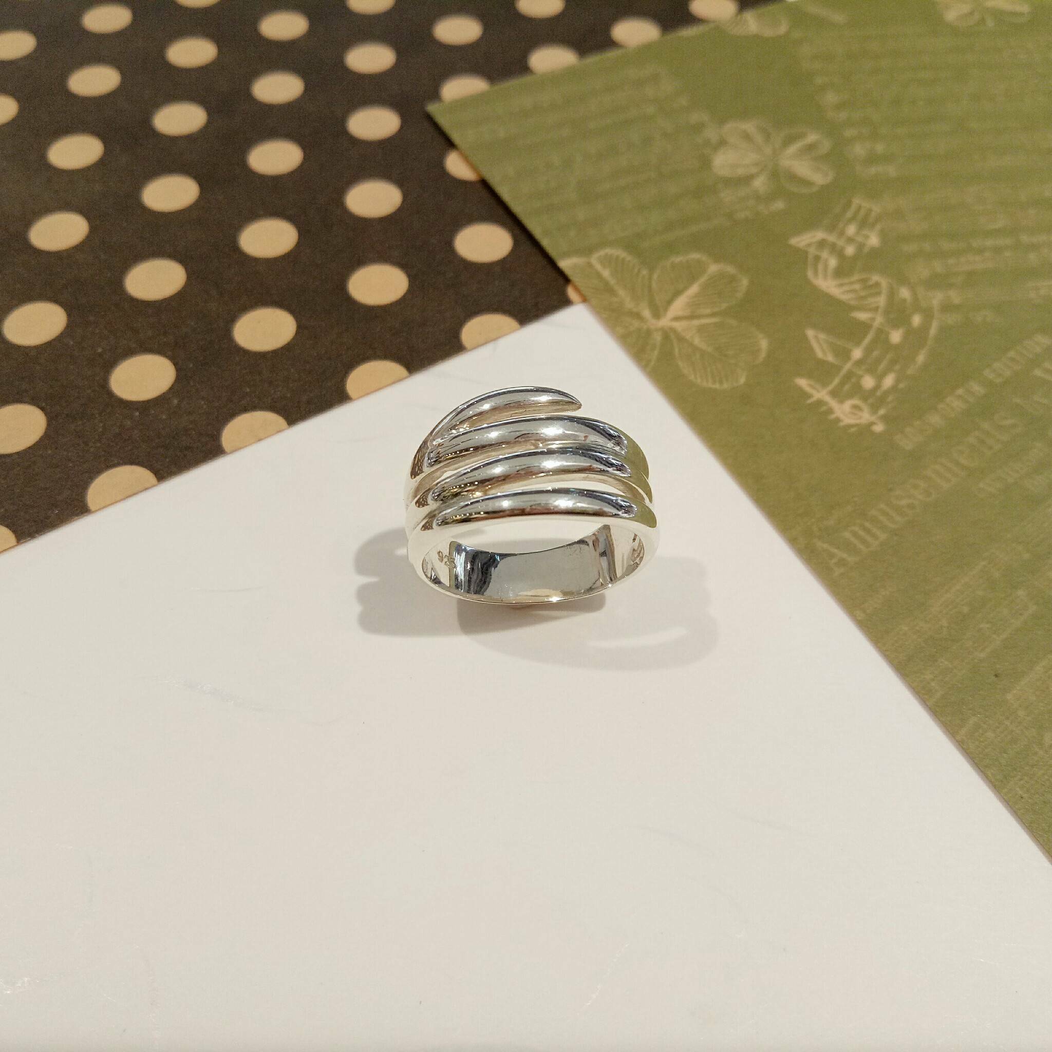 思念彼方 純銀戒指