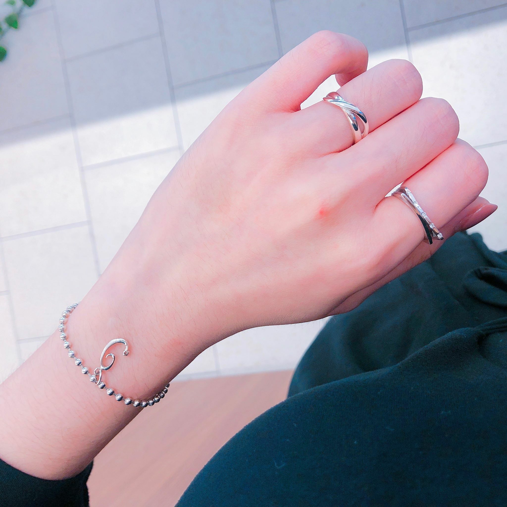 復刻經典交叉 純銀戒指