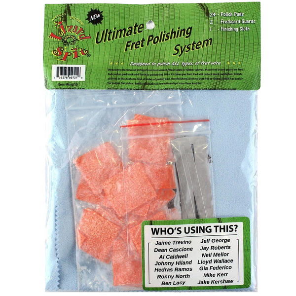 Lizard Spit Lizard Spit 吉他保養 MP15 銅條清潔組 — 三峽吉他 / Bass