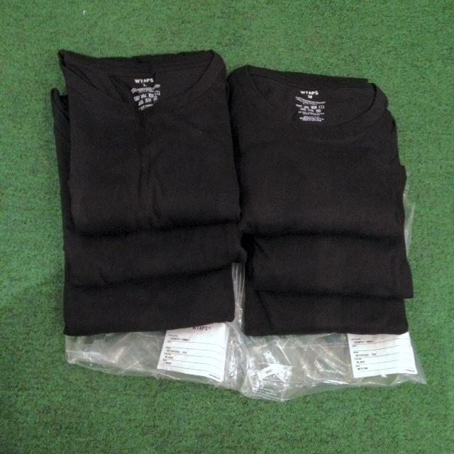 ON SALE 45% OFF: WTAPS SKIVVIES 3 PACKS TEE (ROUND NECK) - BLACK SIZE M IN STOCK NOW (現貨發售中)