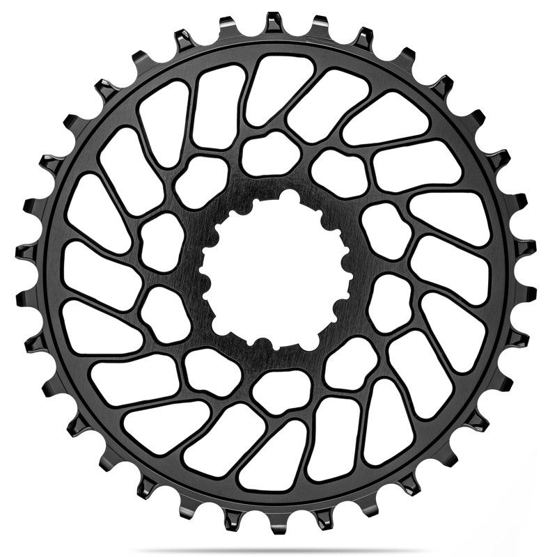 AbsoluteBlack Round Super Boost Direct Mount Chainring (For SRAM 0mm offset)