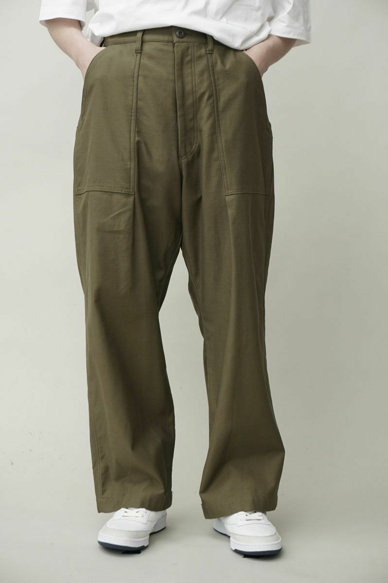 UNIVERSAL PRODUCTS GUNG HO 1TUCK BACKER PANTS (2COL)