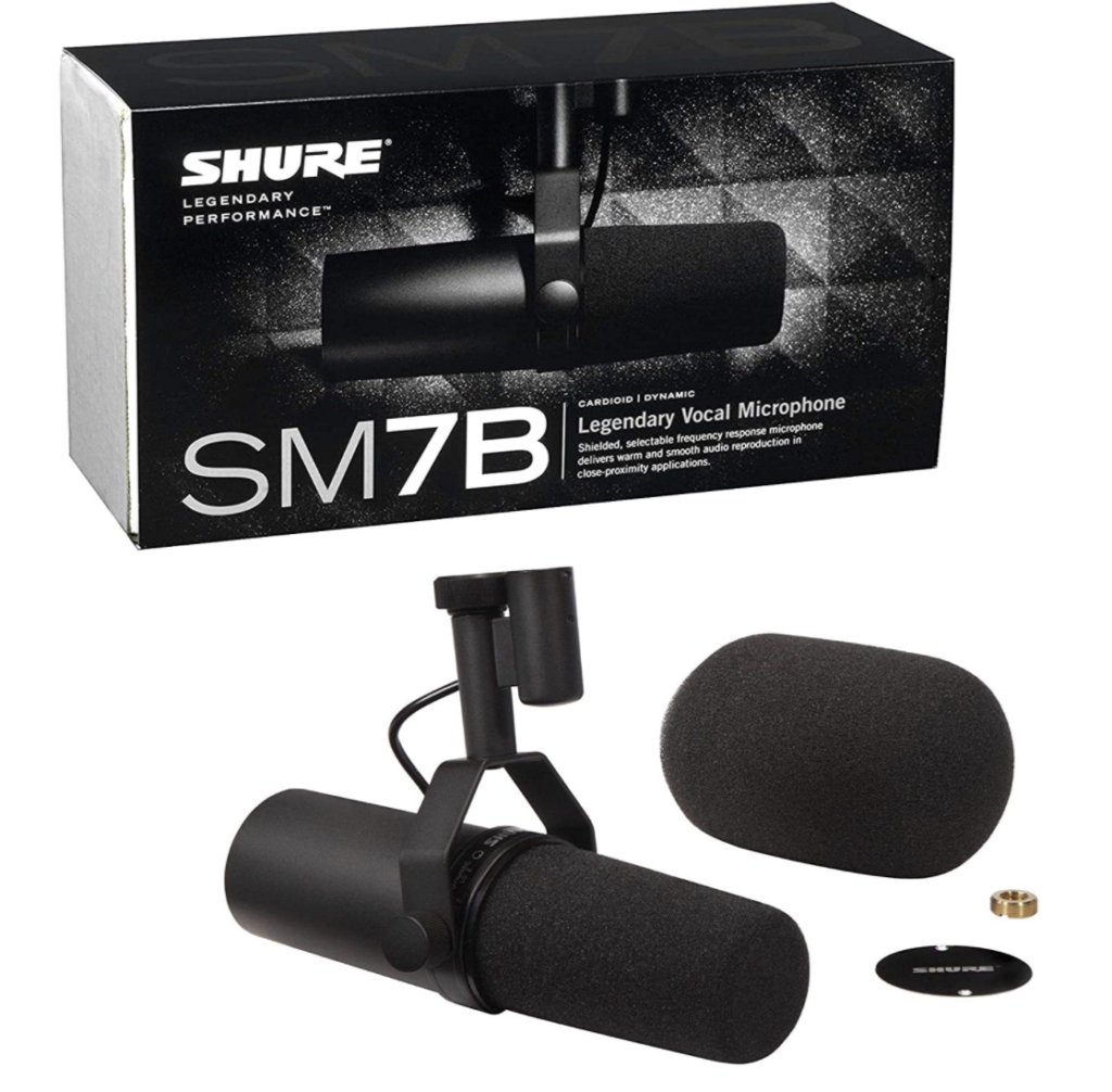 SHURE SM7B 高音質 錄音/Live 動圈式麥克風